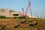 A CloudHQ data center in Ashburn, Virginia. Artificial intelligence is helping drive electricity demand higher.