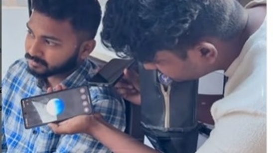 A young Bengaluru man uses AI to fix an auto price in Bengaluru.