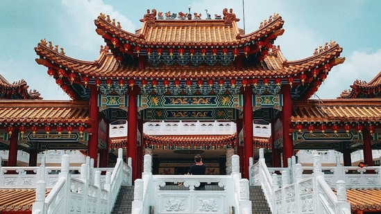 A temple in Malaysia introduced an AI-powered Mazu, blending ancient faith with modern tech to guide worshippers.(Representational image/Unsplash)