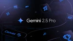 Gemini 2.5 Pro logo with symbols around it