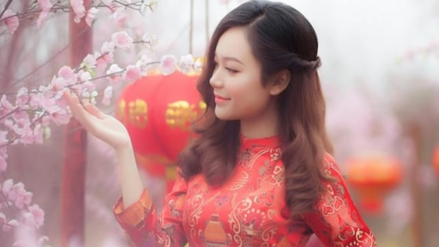 The Chinese girl's post marching at a school event went viral. (Photo Credits: Instagram)