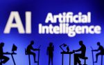 Figurines with computers and smartphones are seen in front of the words "Artificial Intelligence AI" in this illustration taken, February 19, 2024. REUTERS/Dado Ruvic/Illustration/File Photo Purchase Licensing Rights , opens new tab