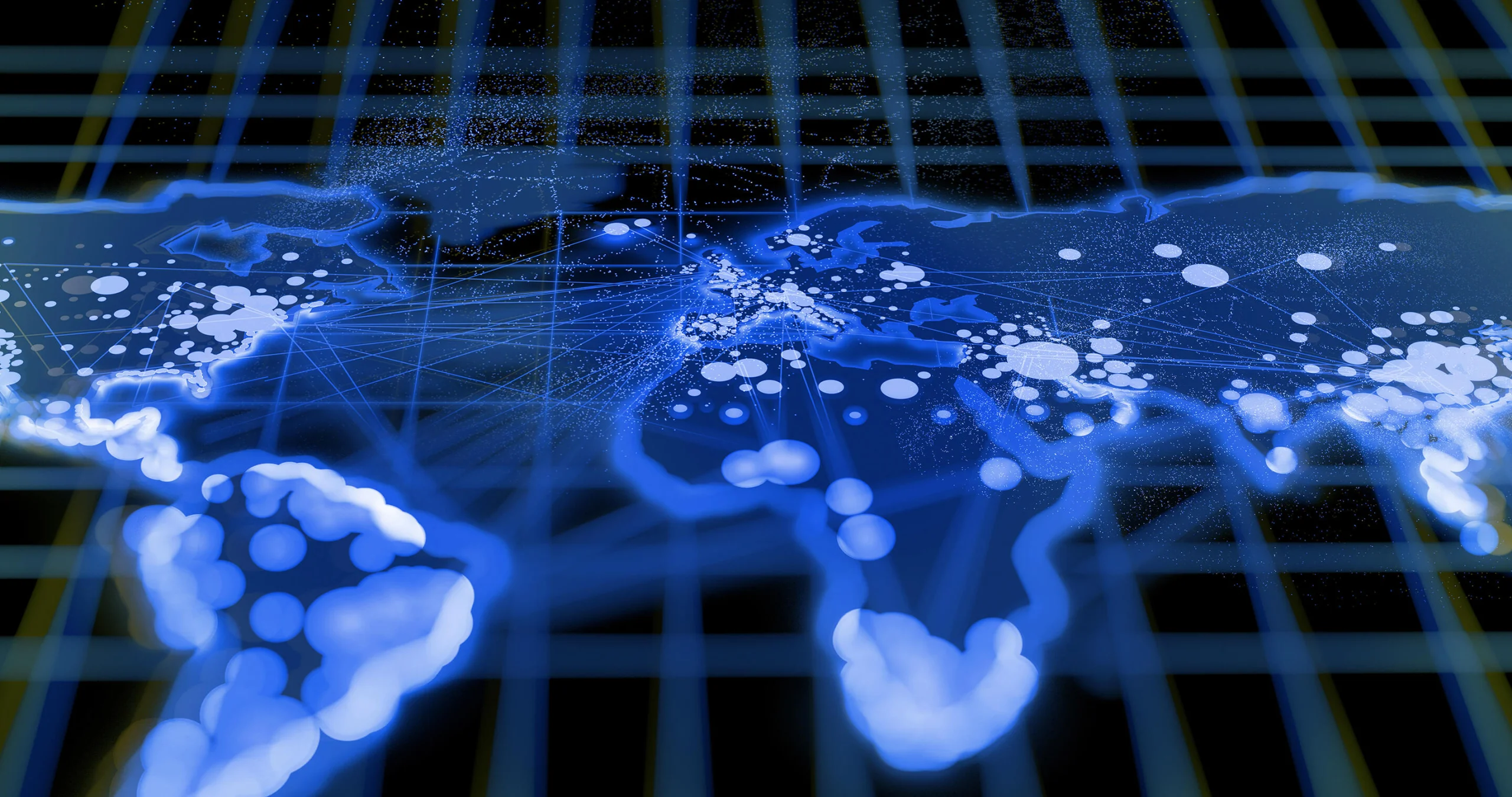 Global Map Charting A Virus Pandemic