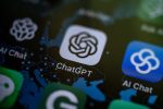 This illustration picture shows the AI (Artificial Intelligence) smartphone app ChatGPT on June 6, 2023. (Olivier Mornin/AFP/Getty Images/TNS)