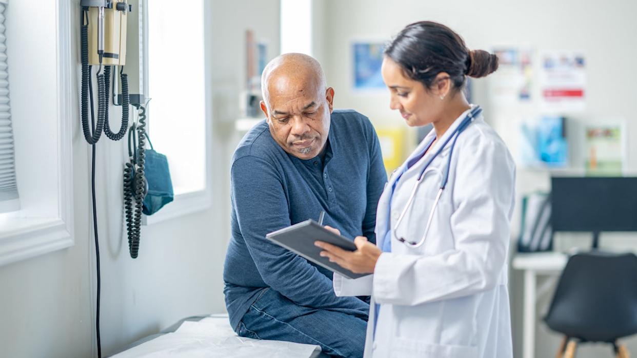 Evidence suggests that insurance companies use AI to delay or limit health care that patients need. FatCameraE+ via Getty Images