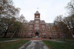 University Hall, the main academic building, on the campus of Ohio State University on 23 November 2024 in Columbus, Ohio.