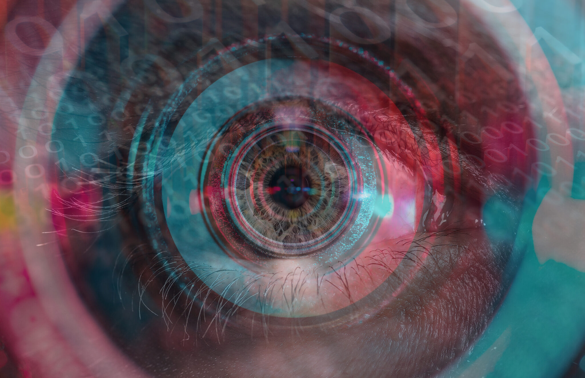 Artificial intelligence can create images that supposedly illustrate Kansas life and scenery. But it doesn't tell the whole story. (Illustration by Eric Thomas for Kansas Reflector)