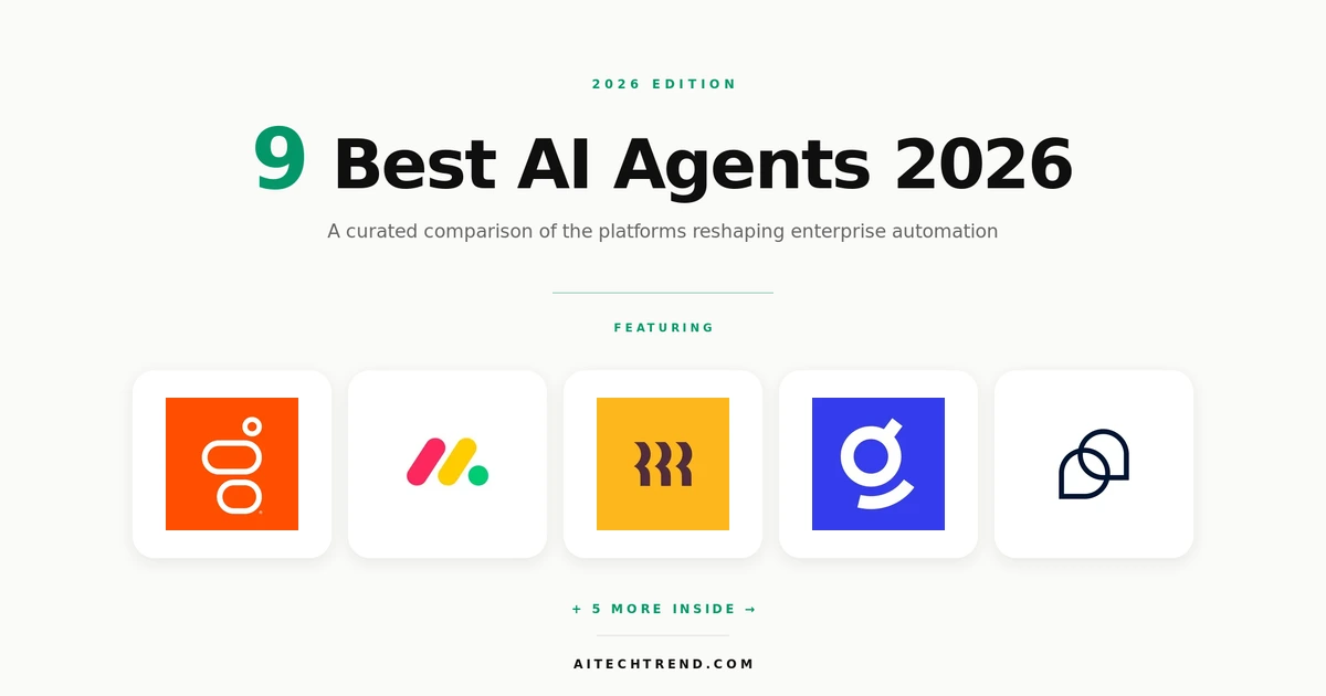 My Review of the 9 Best AI Agents for Business Operations for 2026 3