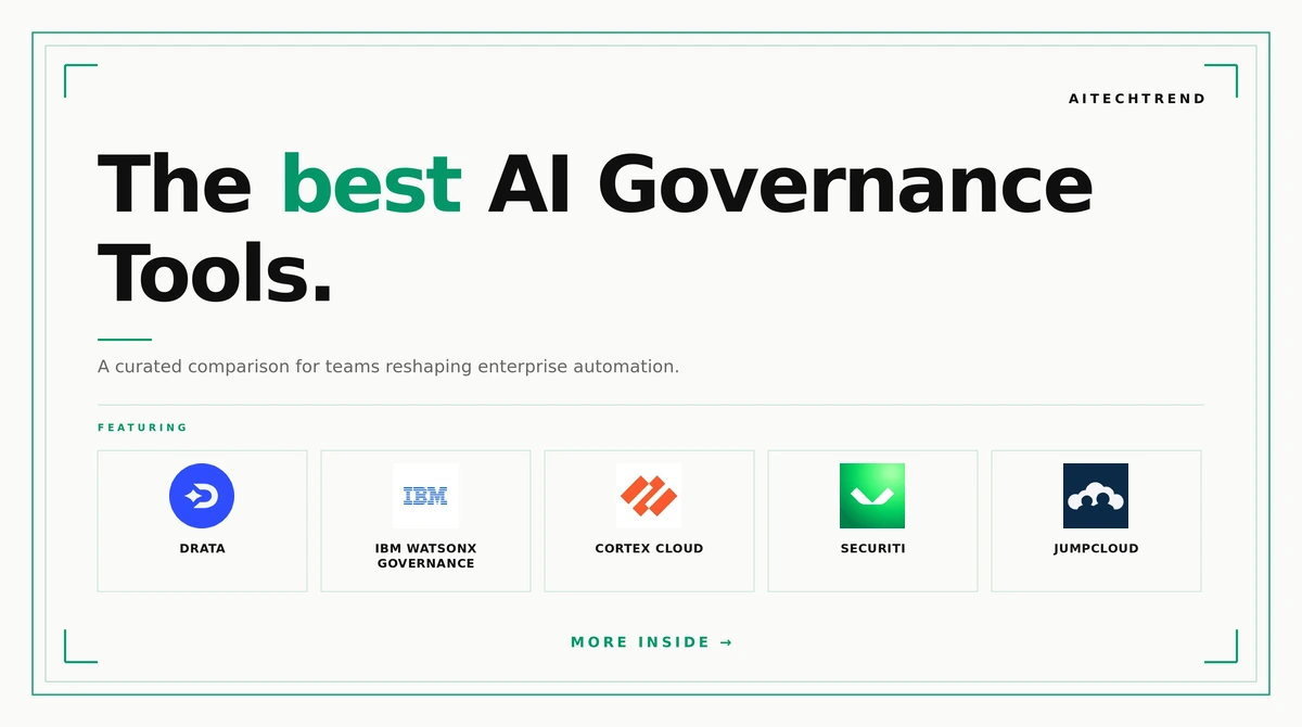 best AI governance tools