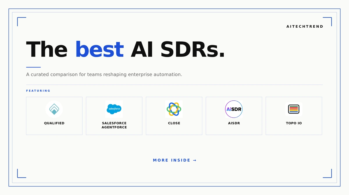 best AI SDRs