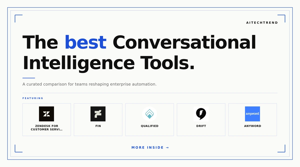 best conversational intelligence tools