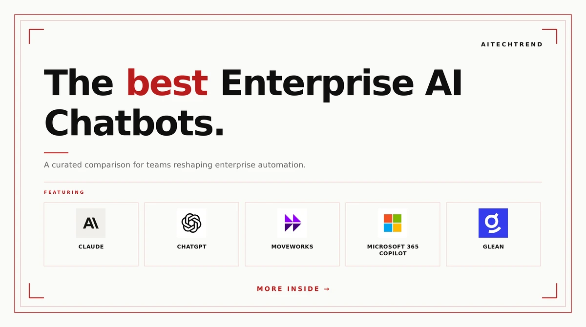 best enterprise ai chatbots