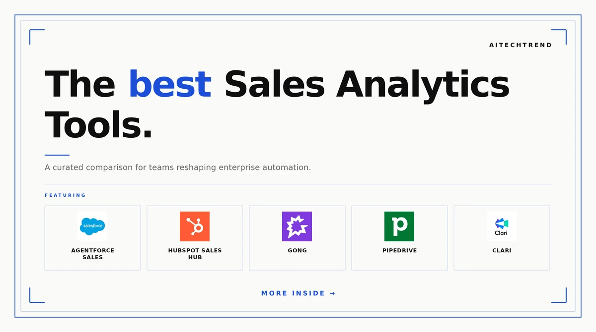best sales analytics tools